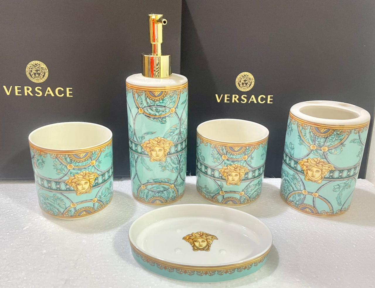 Versace Bathroom set of 5 pieces